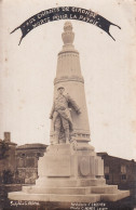 TE Nw29-(33) GIRONDE SUR DROPT - MONUMENT COMMEMORATIF AUX ENFANTS DE LA GIRONDE MORTS POUR LA PATRIE - CARTE PHOTO - Other & Unclassified