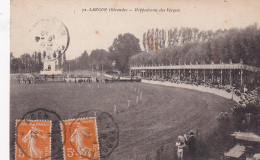 TE Nw29-(33) LANGON - HIPPODROME DES VERGERS - ANIMATION - VUE SUR LES TRIBUNES - Langon