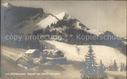 12316152 Kraezerli AR Skifahrerplatz Am Saentis Appenzeller Alpen Saentis - Sonstige & Ohne Zuordnung