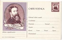 IP 61 C - 177m Gheorghe TATTARESCU, Painter, Romania - Stationery - Unused - 1961 - Interi Postali