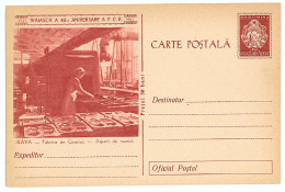 IP 61 C - 87 JILAVA, Rubber Factory, Romania - Stationery - Unused - 1961 - Enteros Postales