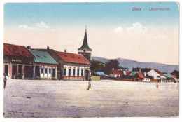 RO 38 - 21134 TEIUS, Alba, Market, Romania - Old Postcard - Used - 1917 - Roemenië