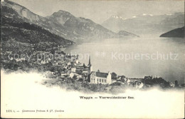 12316058 Weggis Vierwaldstaettersee Panorama Vierwaldstaettersee Alpen Weggis - Sonstige & Ohne Zuordnung