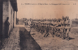 UR Nw32-(37) TOURS - 8e REGIMENT DU GENIE - LA COMPAGNIE  AVANT LE TIR - Regimenten