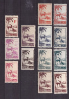 MAROC - 1939 - 1947 - Gazelles  - Lot De 13 Timbres Neufs ** Cote  36,25 € - Nuovi