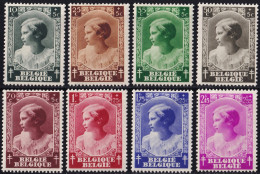 Belgica, 1937 Y&T. 458 / 465, MNH. - Nuevos