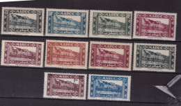 MAROC - 1939-1950 - Vallée Du Draa  - Lot De 10 Timbres Neufs ** Cote  13 € - Nuevos