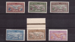 Saint-Pierre & Miquelon - 1909-1925 - Goélands  - Lot De 6 Timbres Neufs ** -  Cote 26,50 € - Other & Unclassified