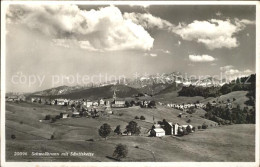 12315920 Schwellbrunn Mit Saentiskette Appenzeller Alpen Schwellbrunn - Sonstige & Ohne Zuordnung