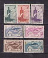 MAROC - 1938 -Poste Aérienne - Série De 7 Timbres Neufs ** Cote 8 € - Aéreo