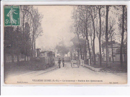 VILLIERS-le-BEL: Le Tramway, Station Des Quinconces - état - Villiers Le Bel