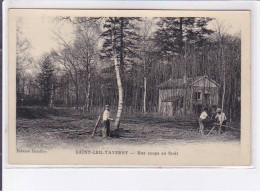 SAINT-LEU-TAVERNY: Une Coupe En Forêt, Bois - Très Bon état - Other & Unclassified