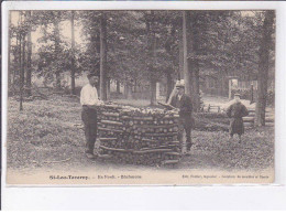 SAINT-LEU-TAVERNY: En Forêt, Bûcherons, Bois - Très Bon état - Andere & Zonder Classificatie