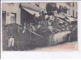 MONTLHERY: La Fête De La Tomate 1908, Char Des Maraîchers Tout En Légumes - Très Bon état - Montlhery