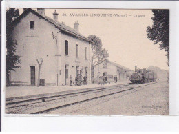 AVAILLES-LIMOUSINE: La Gare - Très Bon état - Availles Limouzine