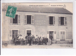 ETANG DE SAINT-QUENTIN: Restaurant Des Pêcheurs, Broutin - état - St. Quentin En Yvelines