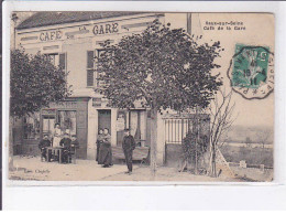 VAUX-sur-SEINE: Café De La Gare - état - Other & Unclassified