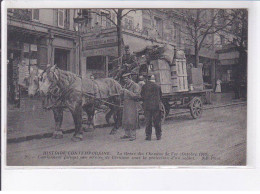 PARIS: La Grève Des Chemins De Fer 1910, Camionneur Faisant Son Service - Très Bon état - Sonstige Sehenswürdigkeiten