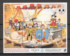 Disney Gambia 1992 The Band Concert MS MNH - Disney