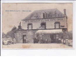 MINILAC-MORVAN: Hôtel De La Gare, Foutel-chouin, Restaurant - état - Other & Unclassified