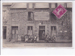 MONTREUIL-sur-ILLE: Hôtel Du Centre, E. Boulot, Café Tabac - état - Other & Unclassified