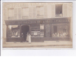 ESSONNE (àlocaliser) : épicerie De Choix Comestibles Vins En Gros Et Spiritueux (A La Providence) - état - Limours