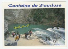 {91826} 84 Vaucluse Fontaine De Vaucluse , La Source De La Sorgue ; Animée - Other & Unclassified