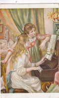 UR Nw40- " JEUNES FILLES AU PIANO " , A.RENOIR - MUSEE DU LUXEMBOURG - Peintures & Tableaux