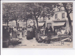 PARAME-BOURG: La Place Du Marché - Très Bon état - Parame