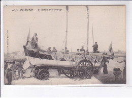 QUIBERON: Le Bateau De Sauvetage - Très Bon état - Quiberon