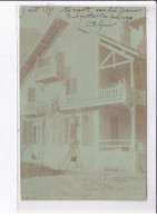 LE FAYET: Carte Photo 1891, Chalet - Très Bon état - Other & Unclassified