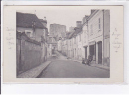 LOCHES: Moto, Le Donjon Du Château Royal - Très Bon état - Loches