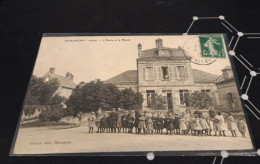 Carte   Postale  HARAMONT  L école Et La Mairie - Other & Unclassified