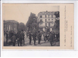 LILLE: Défilé Des Goumiers, Place De La République Le 4 Octobre 1914 - Très Bon état - Lille