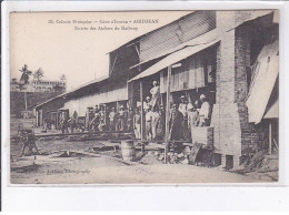 CÔTE D'IVOIRE: ABIDJEAN: Entrée Des Ateliers Du Railway - Très Bon état - Elfenbeinküste