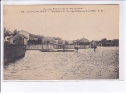 CÔTE D'IVOIRE: GRAND-BASSAM: Inondation Du Village Indigène Mai 1905 - Très Bon état - Côte-d'Ivoire