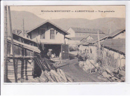 ALBERTVILLE: Miroiterie Montjovet, Vue Générale - Très Bon état - Albertville