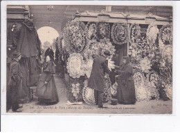 PARIS: Les Marchés De Paris, Marché Du Temple, La Marchande De Couronnes - Très Bon état - Distrito: 03