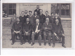 CHALONS-sur-SAONE: Collège, Classes De Philosophie Et Mathématiques 1910-1911 - Très Bon état - Chalon Sur Saone