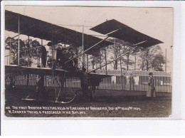 AVIATION: Doncaster, Premier Meeting Aviation En Angleterre, Autographe Daniel Kinet - état - Aviadores