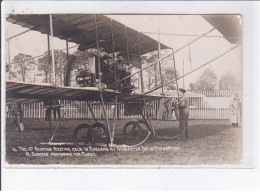 AVIATION: Doncaster, Premier Meeting D'aviation, Autographe Daniel Kinet - état - Aviadores