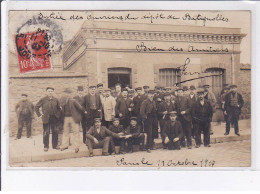 PARIS: 75017, Chemin De Fer, Entrée Des Ouvriers Du Dépôt De Batignolles, 1907 - Très Bon état - Paris (17)