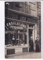 PARIS: 75017, Coiffeur, Ondulation "ferdinand" - état - Paris (17)