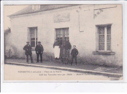 FONDETTE: Place De La Mairie, Café Des Tonnelles Tenu Par Jean - Très Bon état - Fondettes