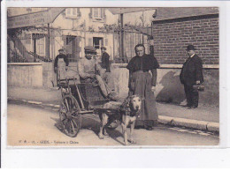 GIEN: Attelage De Chien, Voiture à Chien - état - Gien