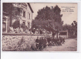 SAINT-PARDOUX-CORBIER: La Maison D'école, Sortie Des Enfants - Très Bon état - Andere & Zonder Classificatie