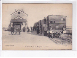 SAINT-VAAST-la-HOUGUE: La Gare - état - Saint Vaast La Hougue