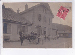 BESANCON: Attelage, Marchand Ambulant - état - Besancon