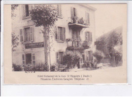 SAINT-HIPPOLYTE: Hôtel Restaurant De La Gare, Mécanicien électricien Garagiste - Très Bon état - Saint Hippolyte