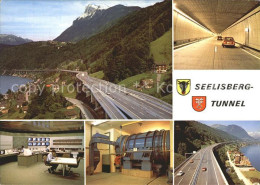 12308928 Beckenried Autobahn Viadukt Kommandozentrale Lueftungsturbine Seelisber - Autres & Non Classés